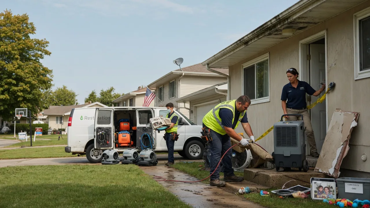 Water Damage Restoration in Palisades Park, NJ near me